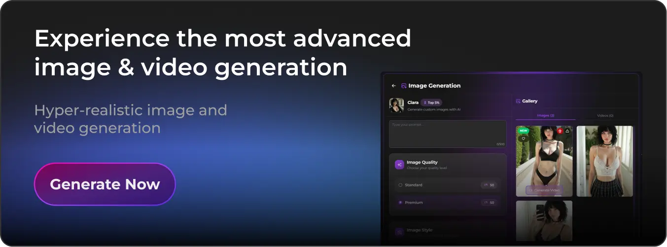 Promotional card image-video-gen