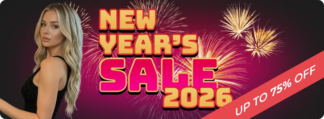 Promotional card new-years-sale